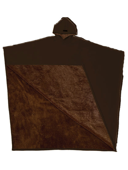 Punk Hooded Wool Cape