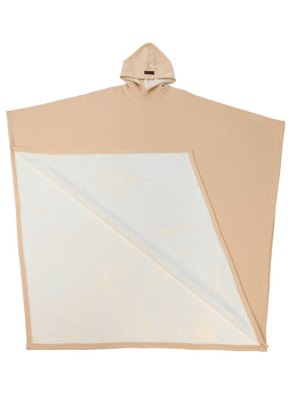 Punk Loose Hooded Woolen Cape Top