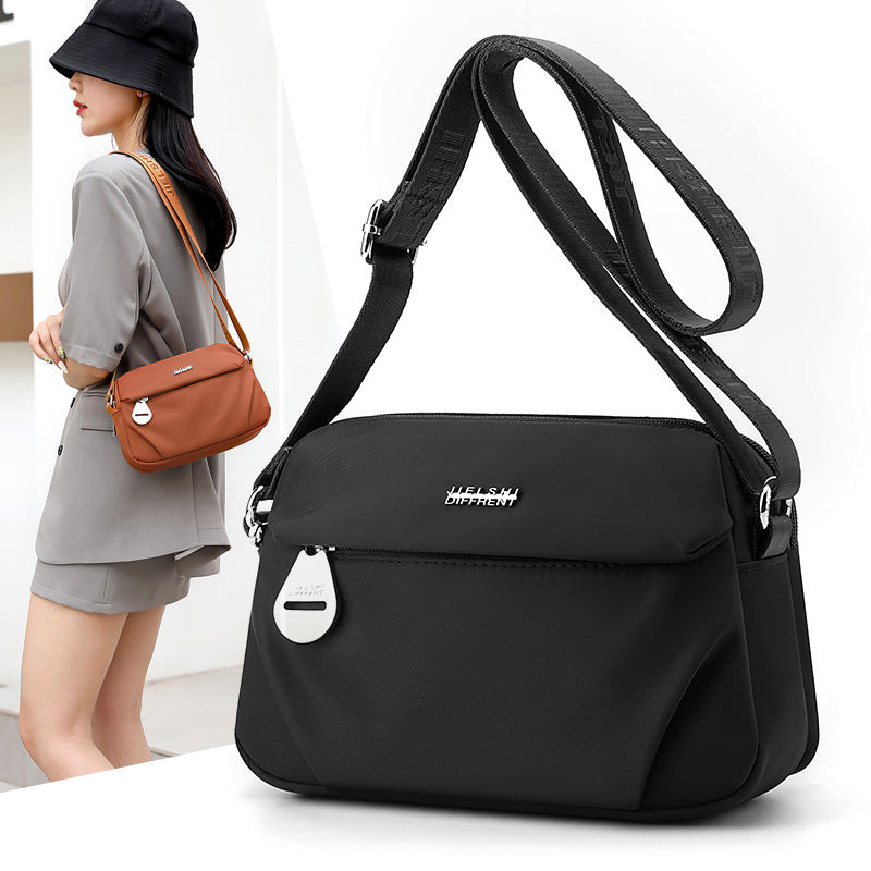 Nylon single-shoulder bag