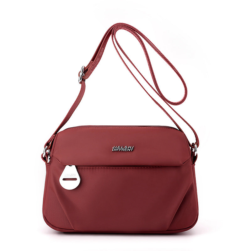 Nylon single-shoulder bag