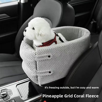 Car-mounted pet pad