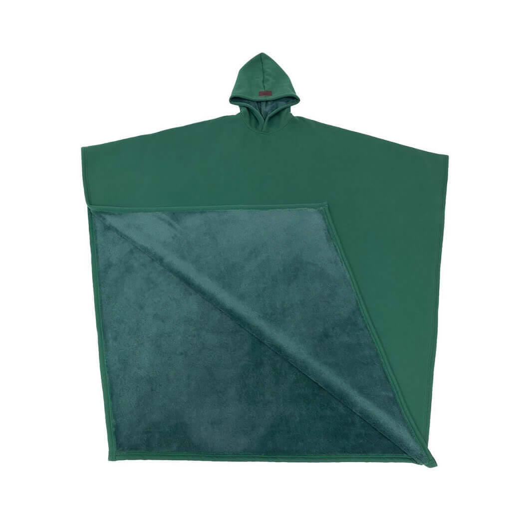 Punk Loose Hooded Woolen Cape Top