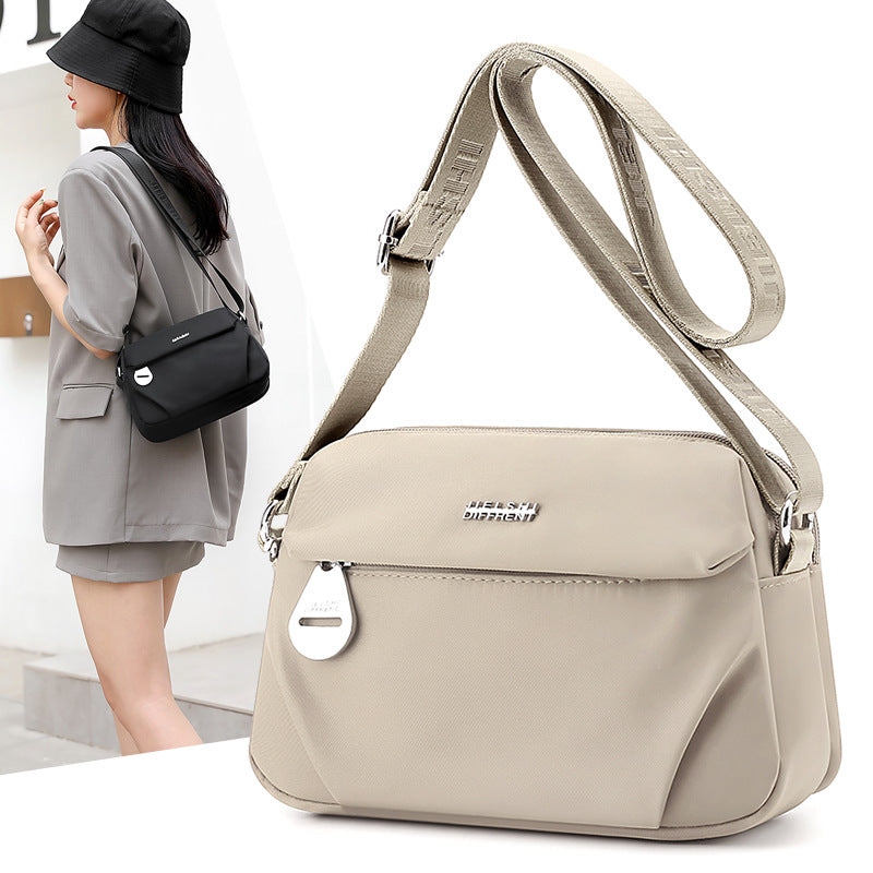 Nylon single-shoulder bag